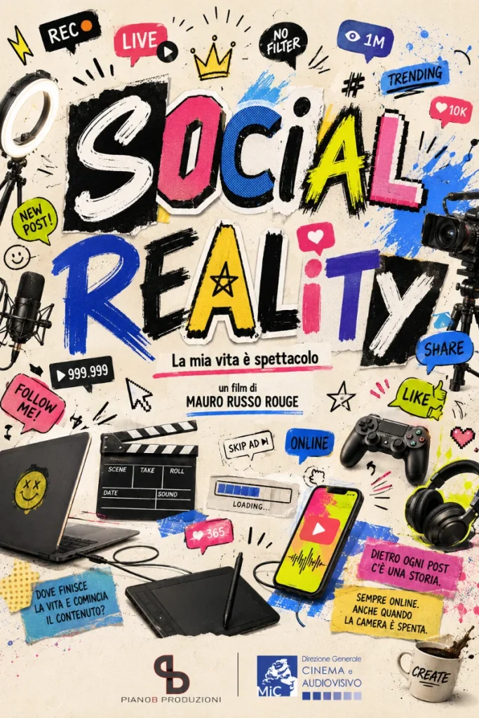 poster provvisorio social reality